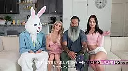 i went for family portrait but ended up fucking two bunnies like crazy