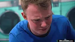 Busty Milfs Ravaged Hard in Steamy Laundry Gangbang