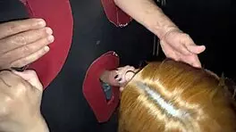 I fucked three guys at swingers!