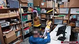 petite russian thief succumbs to officer's intriguing dominance power