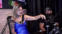 married couple grabs sexy latina for crazy public threesome cuckold fun