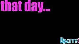 Tall Petite Brunette Demands Pussy Eating from Big Cock Stud