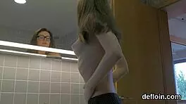 wanna see this sultry teen stretch her virgin twat before getting drilled hard?