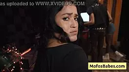 NATURAL BUSTY BRUNETTE SLUT NIA BLEU POUNDED BY BRETT MAKER AT BAND REHEARSAL