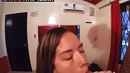 dude this cute latina teen's blowjob on your monster cock 😍🔥