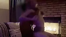 sloppy interracial pounding with wet pussy creampie and big moans 😩💦