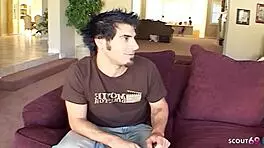 Beautiful young babe drilled deep by massive cock