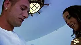 super sexy french bitch sucks big cock hard in office