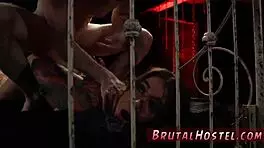 felicity feline leads tourists into extreme bondage fetish