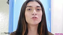 College Brunette Recalls Her First Sexual Adventure Vividly