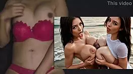 beach party petite friends rip clothes for bbc triple blowjob and masturbation frenzy