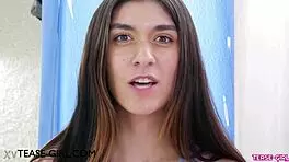 College Brunette Recalls Her First Sexual Adventure Vividly