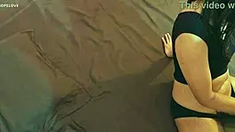 friend roughly fucks tight college latina pussy with big cock creampie