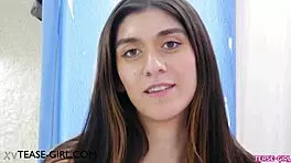 College Brunette Recalls Her First Sexual Adventure Vividly