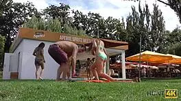 Hunt4k Hunter MEETS Beach Girl for WILD ANAL SEX!