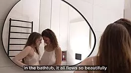 two busty friends shower fingering licking to juicy orgasms in 4k