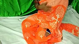 indian hairy pussy gets fucked outdoors at the ranch 💦🐄