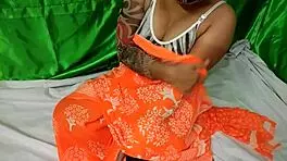 indian hairy pussy gets fucked outdoors at the ranch 💦🐄