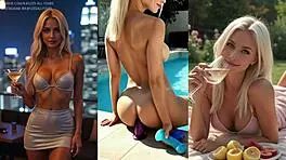 kaylee's good girl bad girl solo splitscreen masturbation
