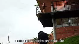 BOSS'S HORNY WIFE BEGS FOR DOGGY AND CREAMPIE