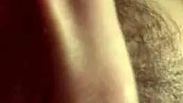 petite girlfriend spreads hairy pussy wide for cash play