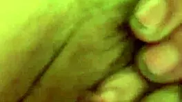 petite girlfriend spreads hairy pussy wide for cash play