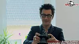 naive blonde teen picked up on street for mmf threesome after flirty chat