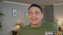 hey guys check out me stroking hard to lily lane and leo valentino's hot milf action