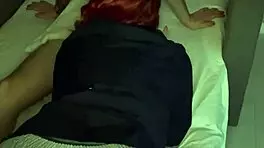 masseuse dirty talks client to big cock explosion 😏💦