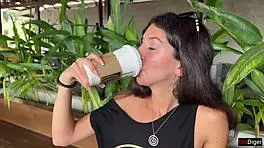 heart racing public toilet blowjob leads to cumwalk thrill