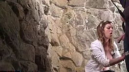 Hey Erin Electra gets fucked hard in the dungeon with handcuffs 😈🔗 she loves kinky BDSM play 💦