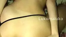 Blonde Teen Bent Over for Monster Cock Anal Creampie Doggystyle