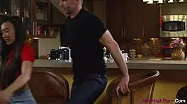 kimmy kimm's tight virgin pussy filled with hot creampie cowgirl style