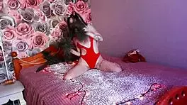 young babe craves fucking while wife's away at work