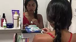 Novinha Rides Cock Hard Until Explosive Mouth Cumshot Finish