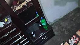 quenching her wild thirst with creampie fuck