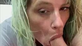 imagine that wet t-shirt hooker slurping cum nonstop in the backseat