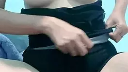 Young Asian Fingers to Shaking Orgasm Frenzy