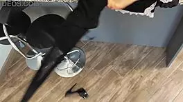 cleaning maid gets fucked hard while on the job 😩💦 ends up pregnant