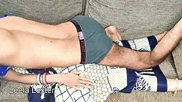 desi bhabhi moans wildly riding village boy's thick cock