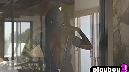 Big Ass Ebony Teen Victoria Antoinette Strips Naked Seductively