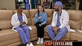 Nurse Serena Morgan's POV Latex Glove Patient Domination