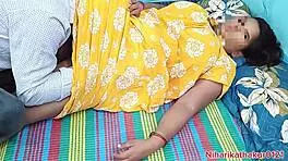 stepmom's pussy tasted first time in heated homemade fuck