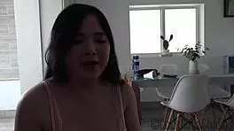 miki moon's huge tits cure my addiction with sloppy asian stepsister pounding