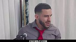 Boss Drops Knees Joins Assistant Blowjob Fun