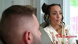 i catch him wanking to porn thinking i'm asleep now he pays