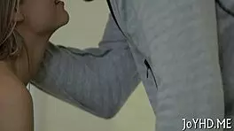 Cute teens compete deepthroating huge one-eyed monster cocks 💦😈