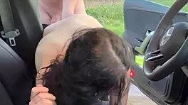 18yo slut begs for rough car fuck 🚗💦🔥