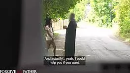 Forgive me virgin latina teen craves monster cock blowjob and hard pounding!