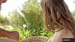 Big Boobed Milfs Devour Natural College Girl In Lesbian Lick Fest